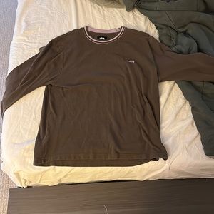 Stussy Long Sleeve lightweight crew neck